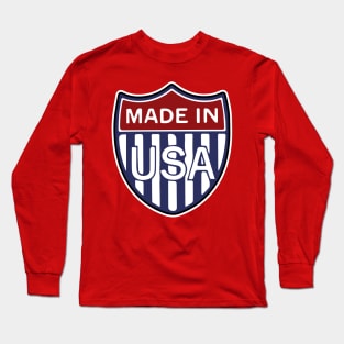 Made in USA Shield Long Sleeve T-Shirt